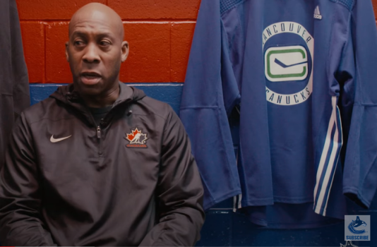 black history month: its just like fighting for the puck